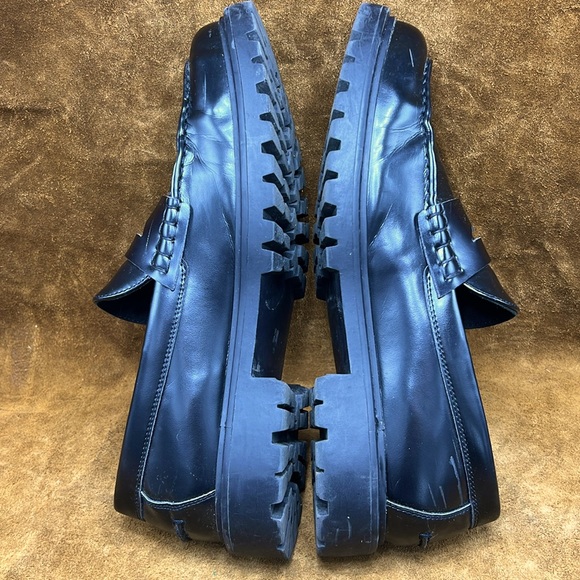 H&M Black Leather Loafers - Picture 5 of 8